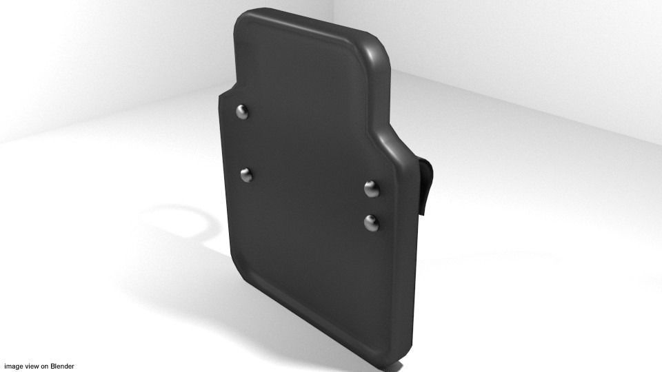 Personal Armor Shield - Small Ballistic Shield