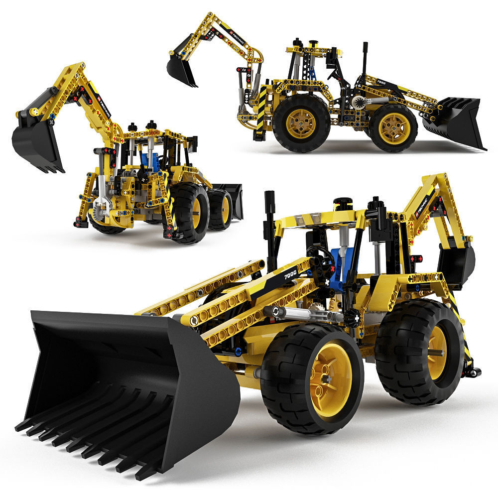 lego technic backhoe