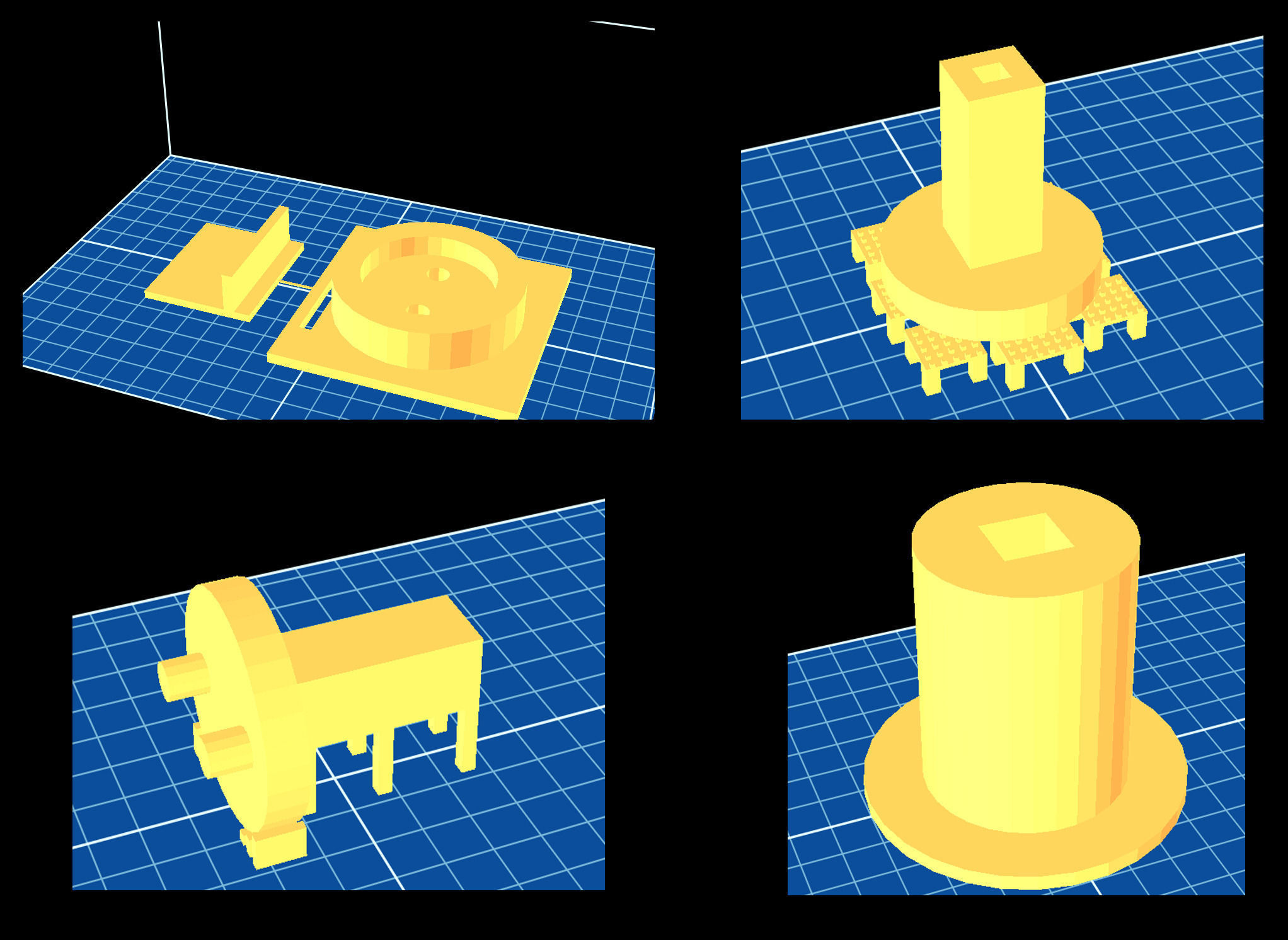 FlashForge Creator Pro Universal 3-D Filament Reel Holder