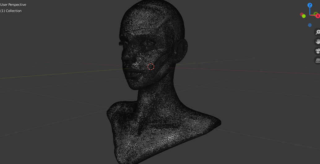 women bust head 3D model 3D printable CGTrader