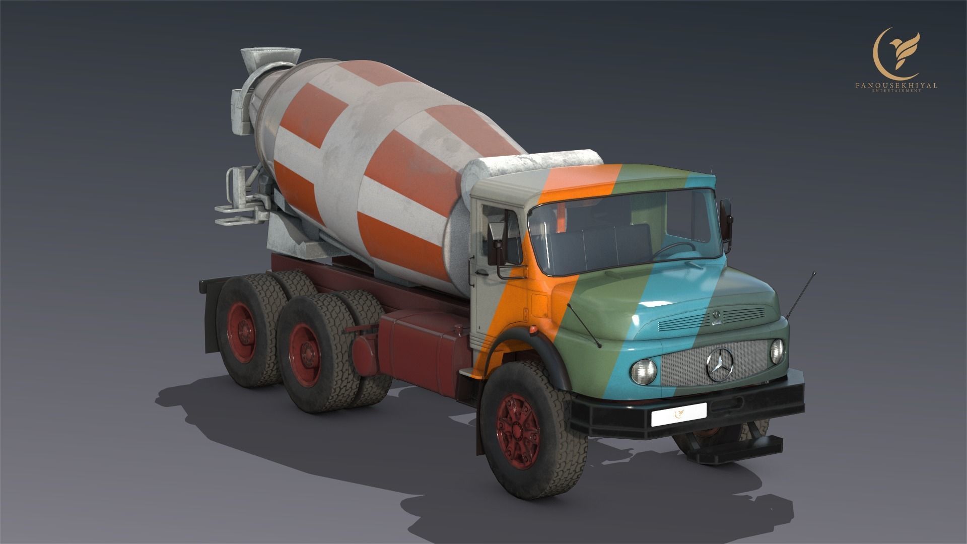 Mercedes L2624 Cement Truck