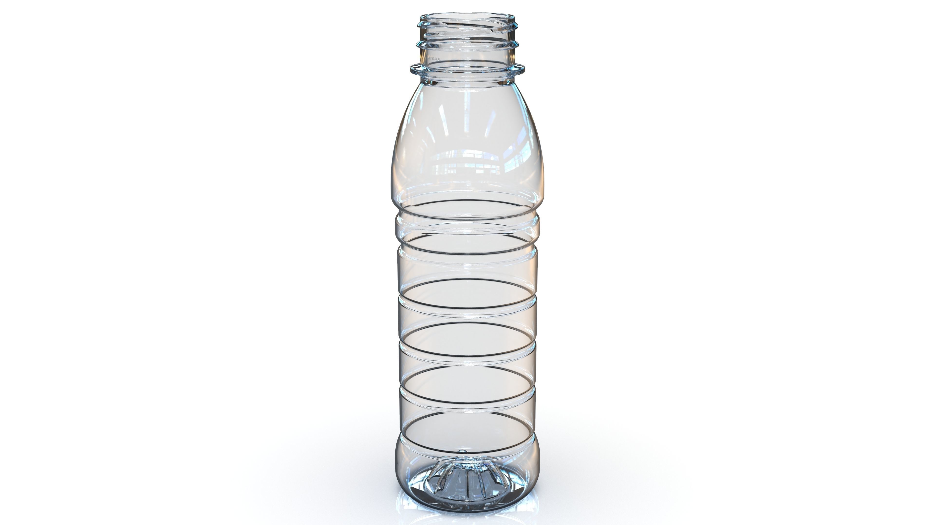 PET Bottle PCF - 38P - 1 - Round 330 mL - for water - drinks