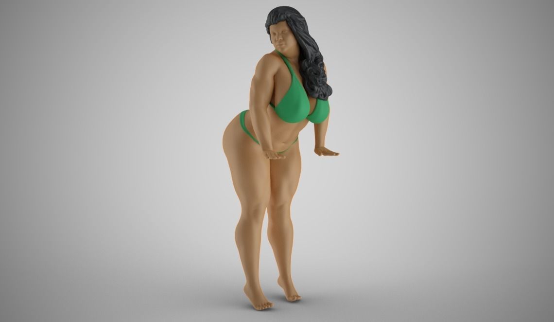 Woman at Pool