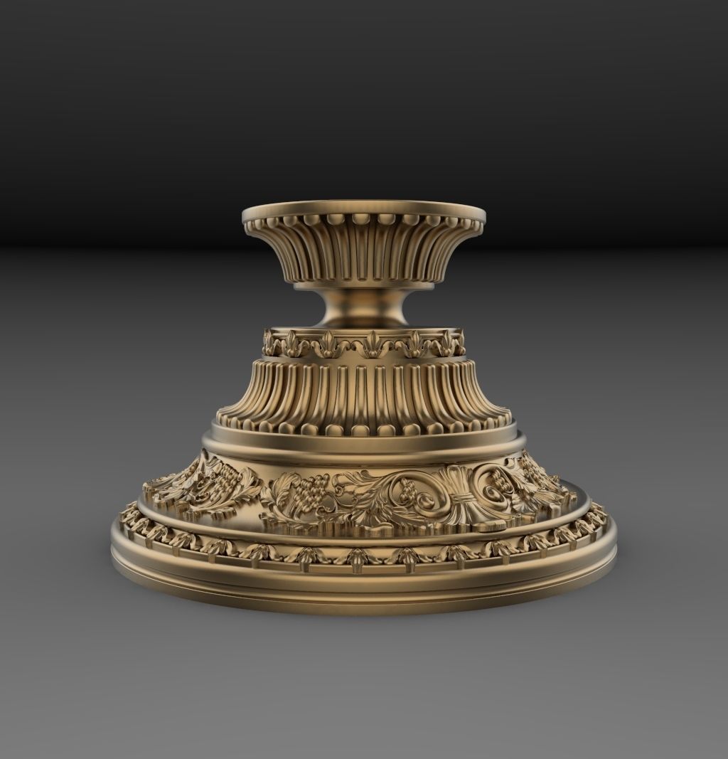 Pedestal for statue