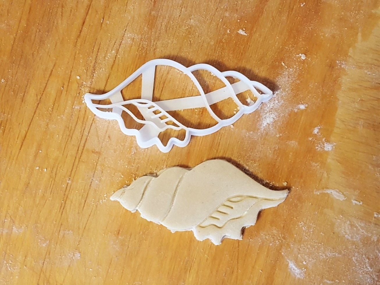 Shell cookie cutter v2 3D model 3D printable CGTrader