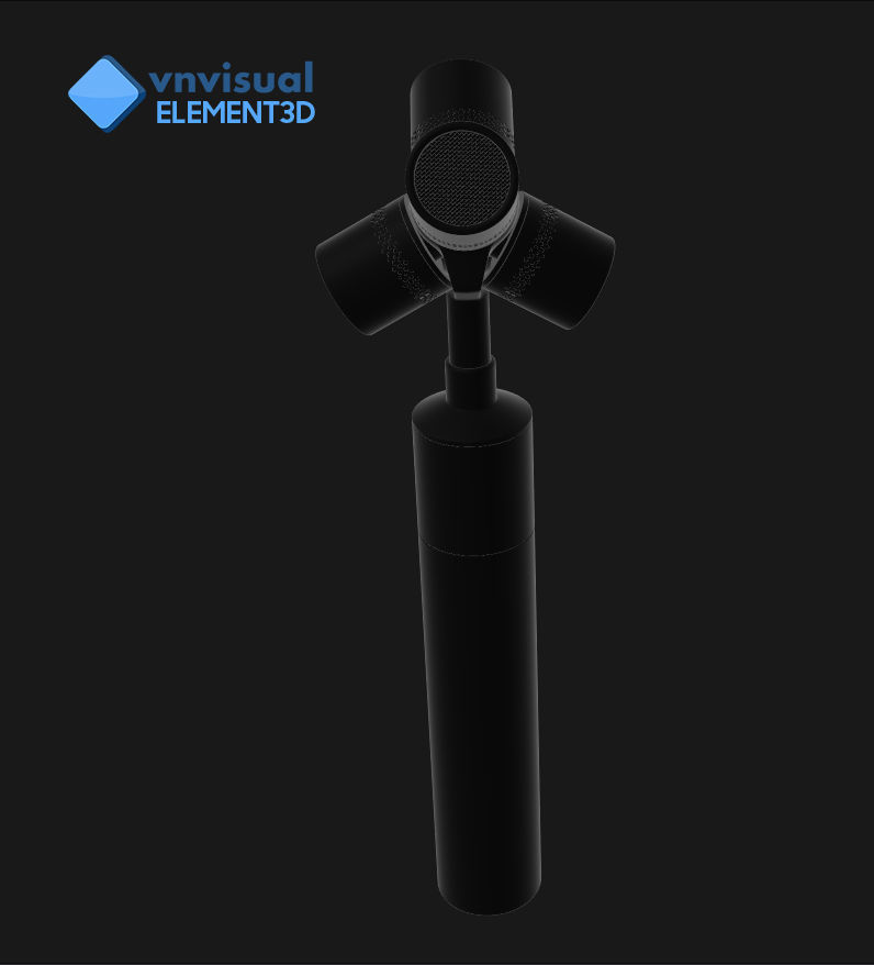 E3D - RODE NT-SF1 Microphone 3D model