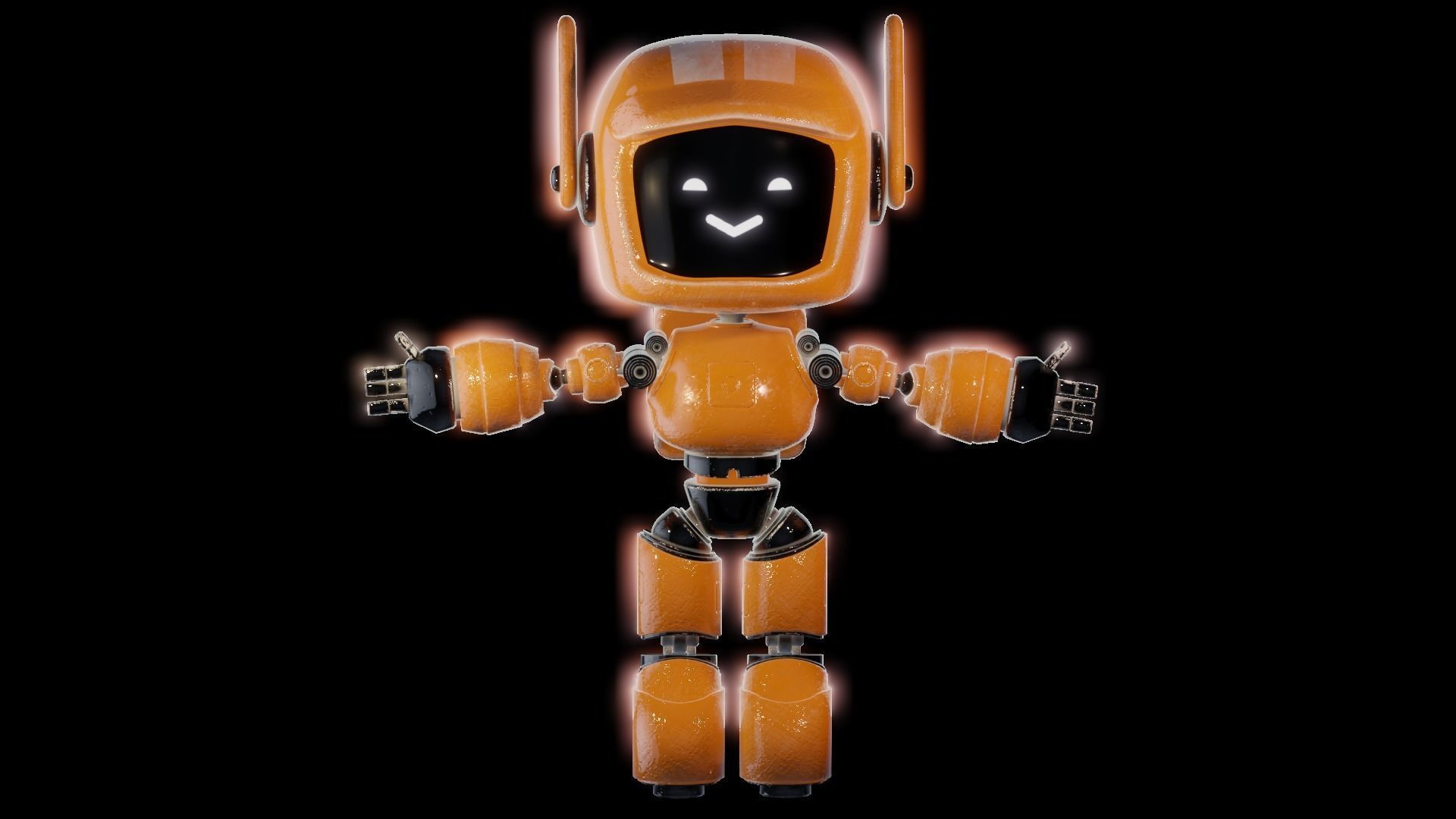 ORANGE ROBOT from LOVE DEATH AND ROBOTS