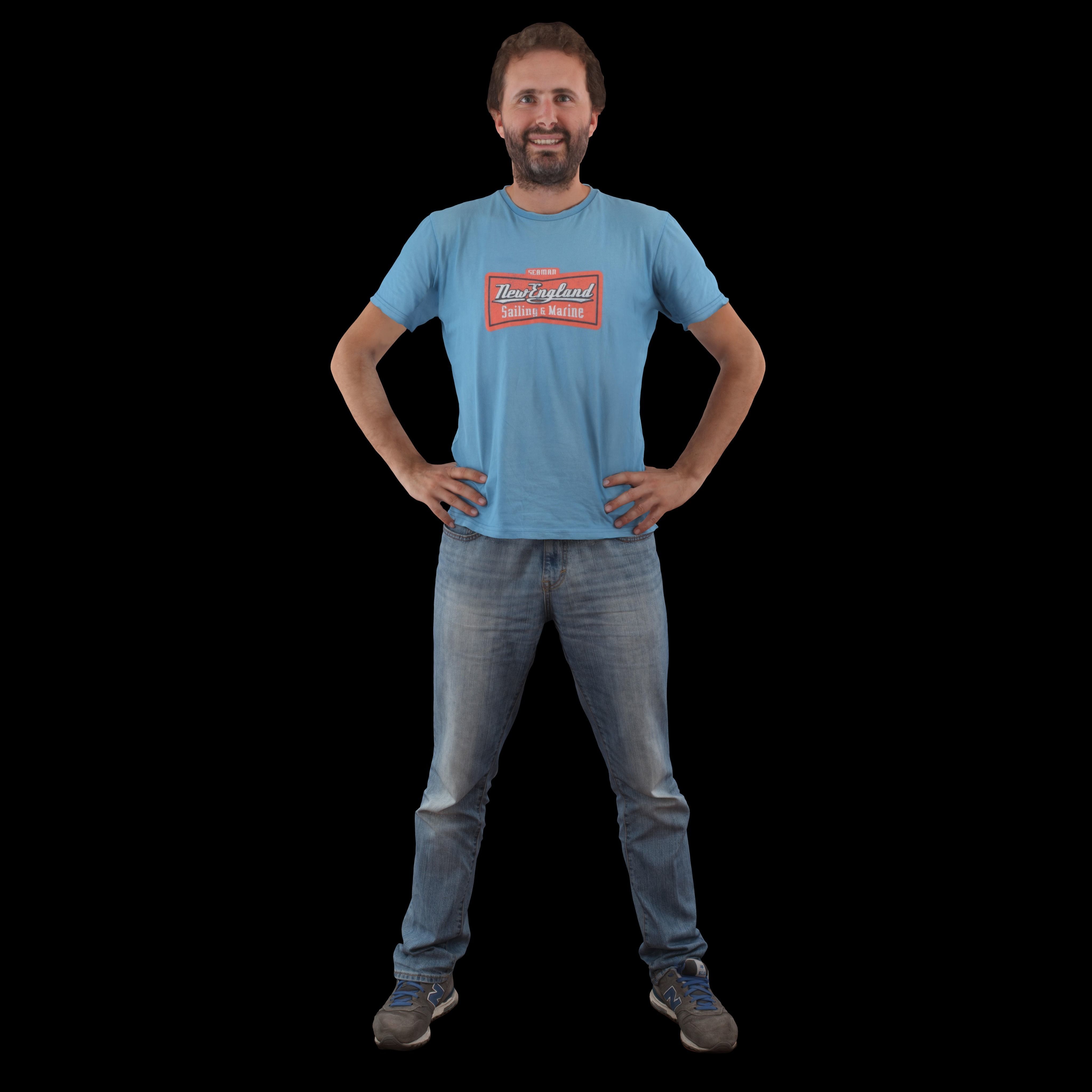 No350 - Male Standing