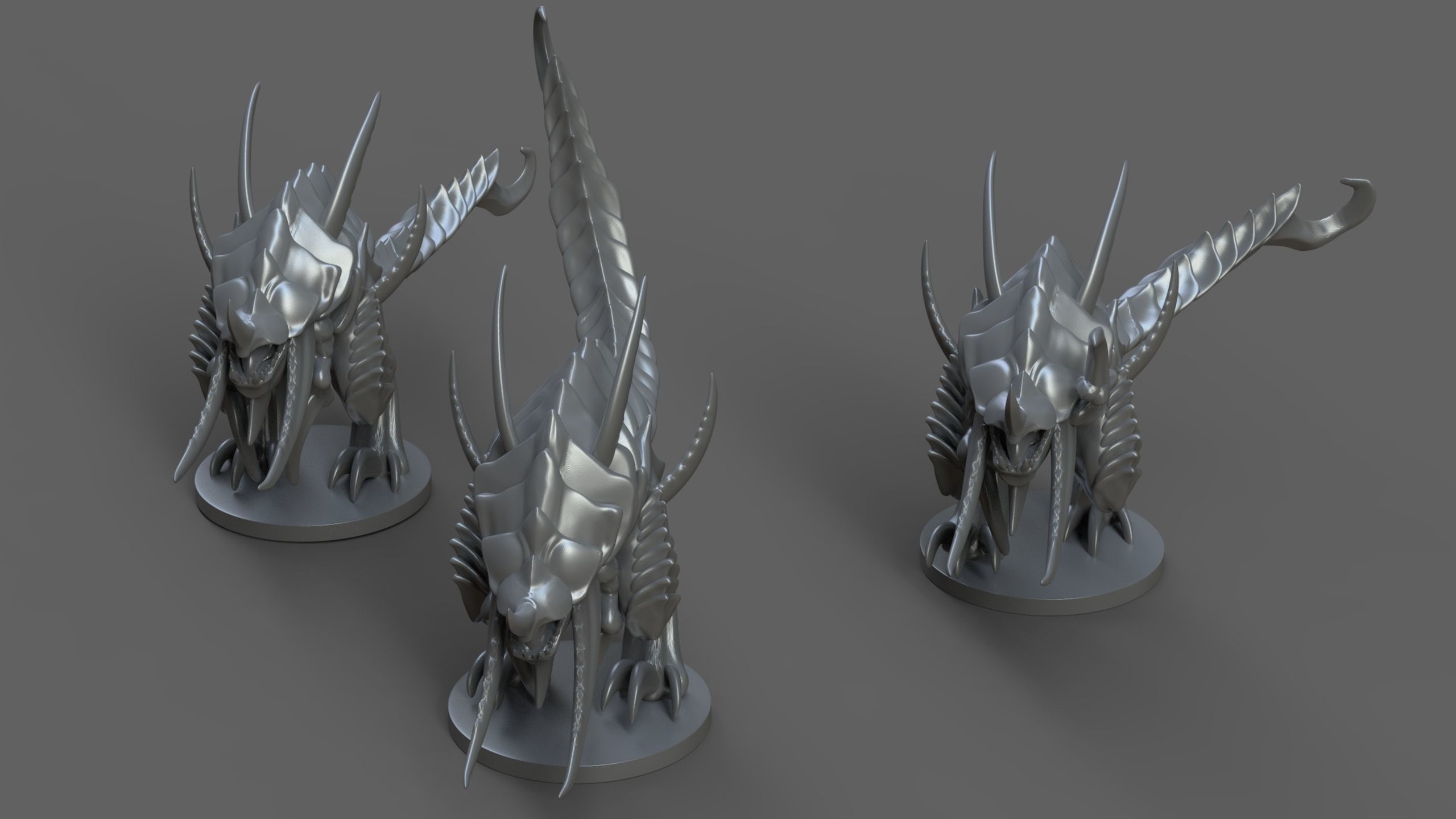 Tyranid squad 3D model 3D printable | CGTrader