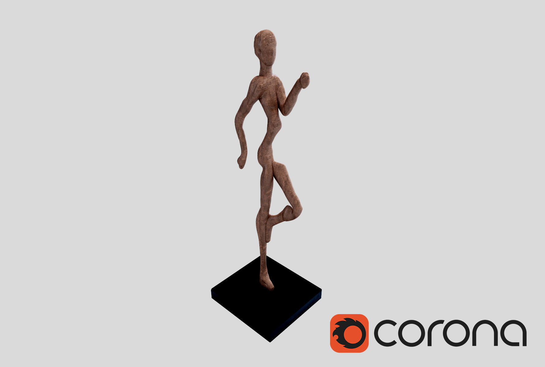 Human sculpture 3D model CGTrader