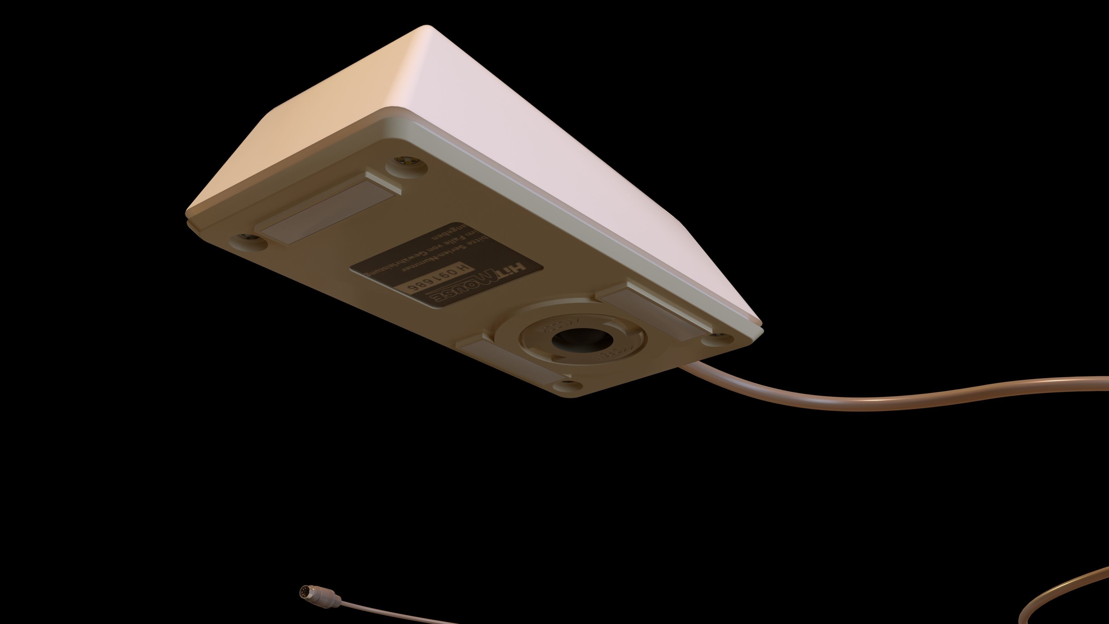 Old Model Computer Mouse Old PC Mouse 3D model | CGTrader