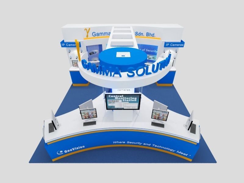 Geovision Exhibition 6x6 Booth