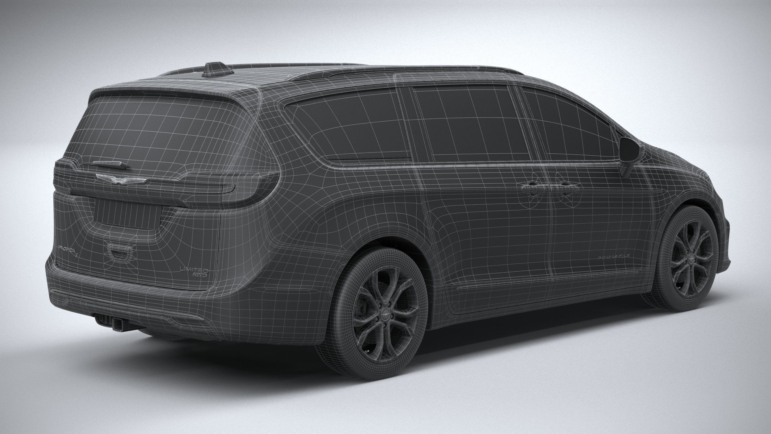 Chrysler Pacifica 2021 3D model | CGTrader