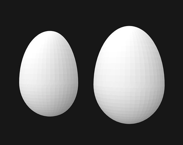 Realistic Egg for 3d print 3D model 3D printable CGTrader
