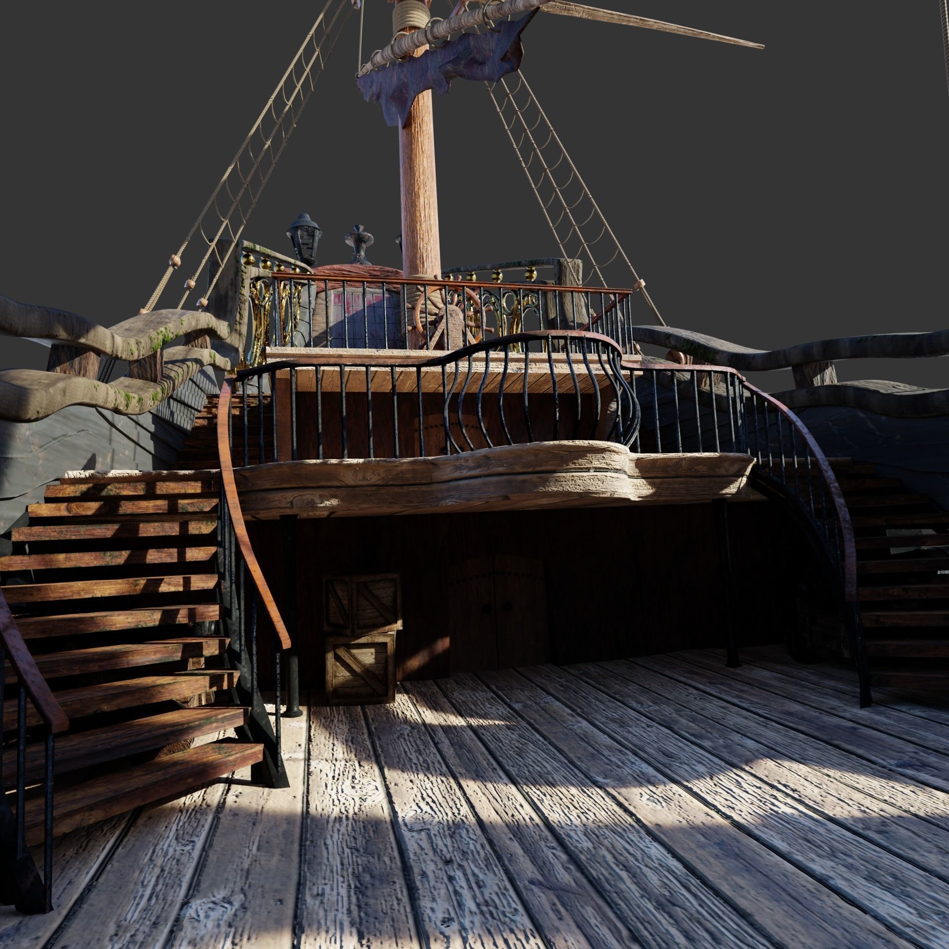 Queen Annes Revenge 3D model | CGTrader