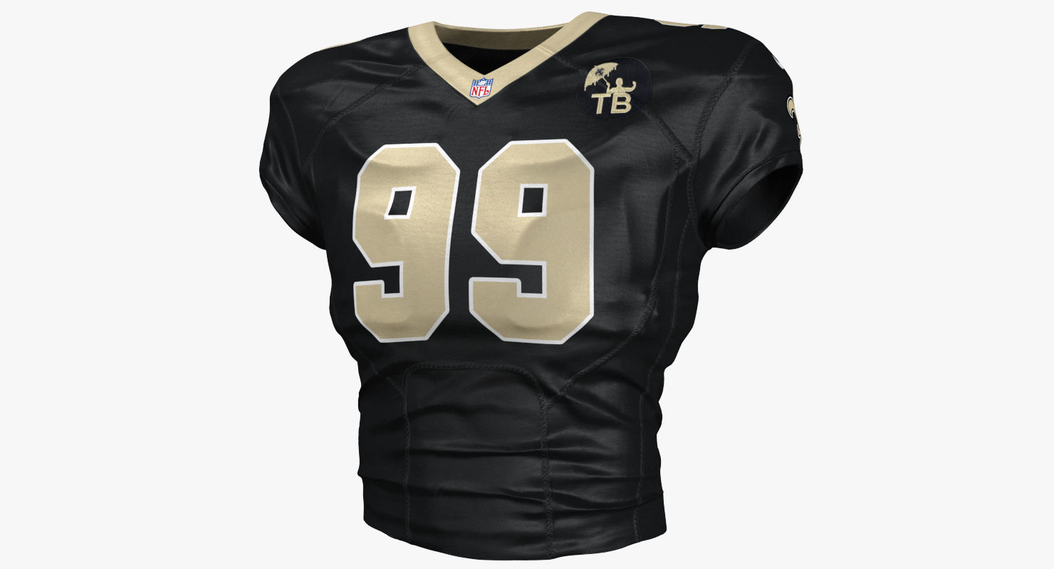 saints football uniform