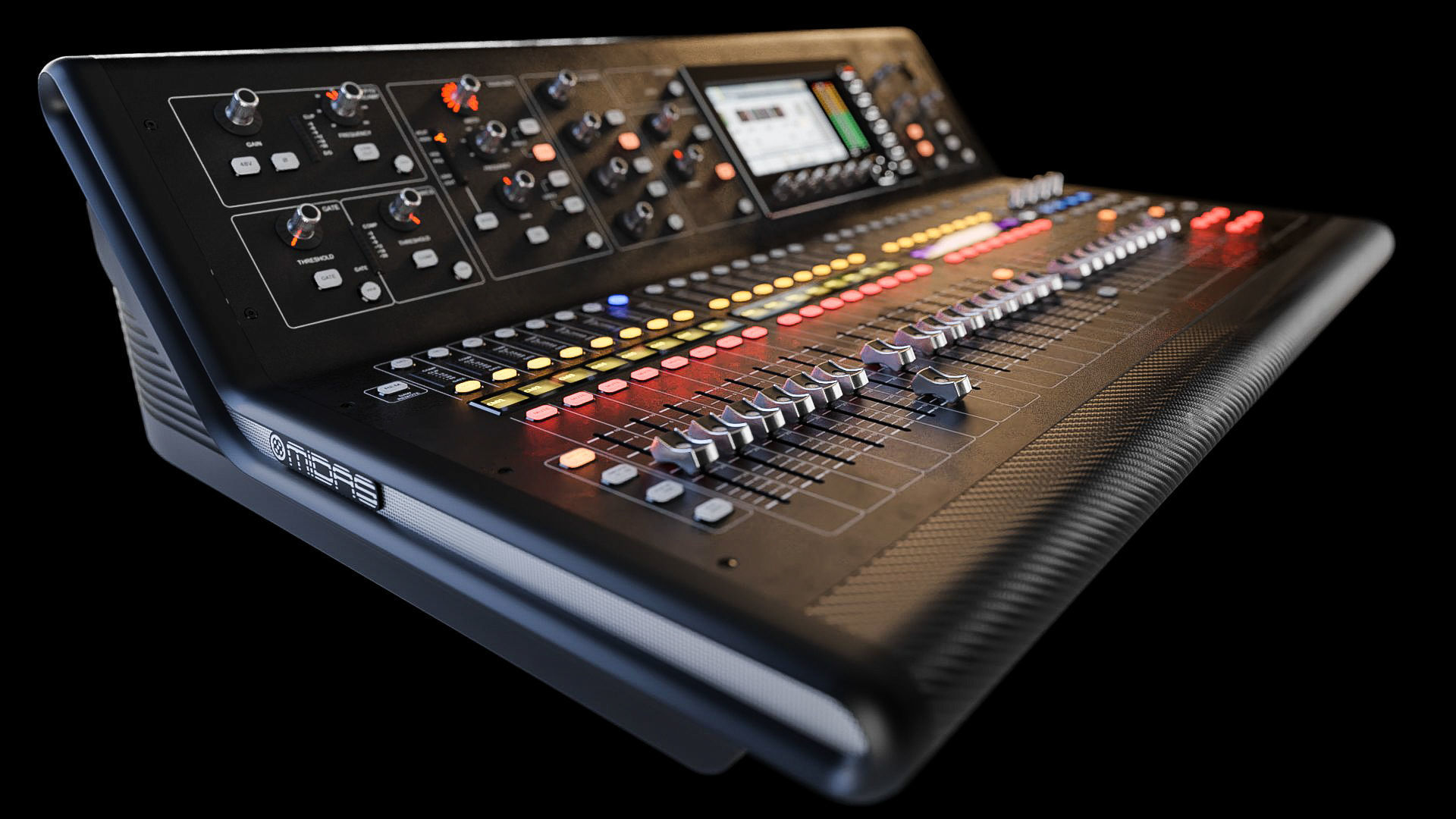 Midas m32 - Digital mixing console 3D model | CGTrader