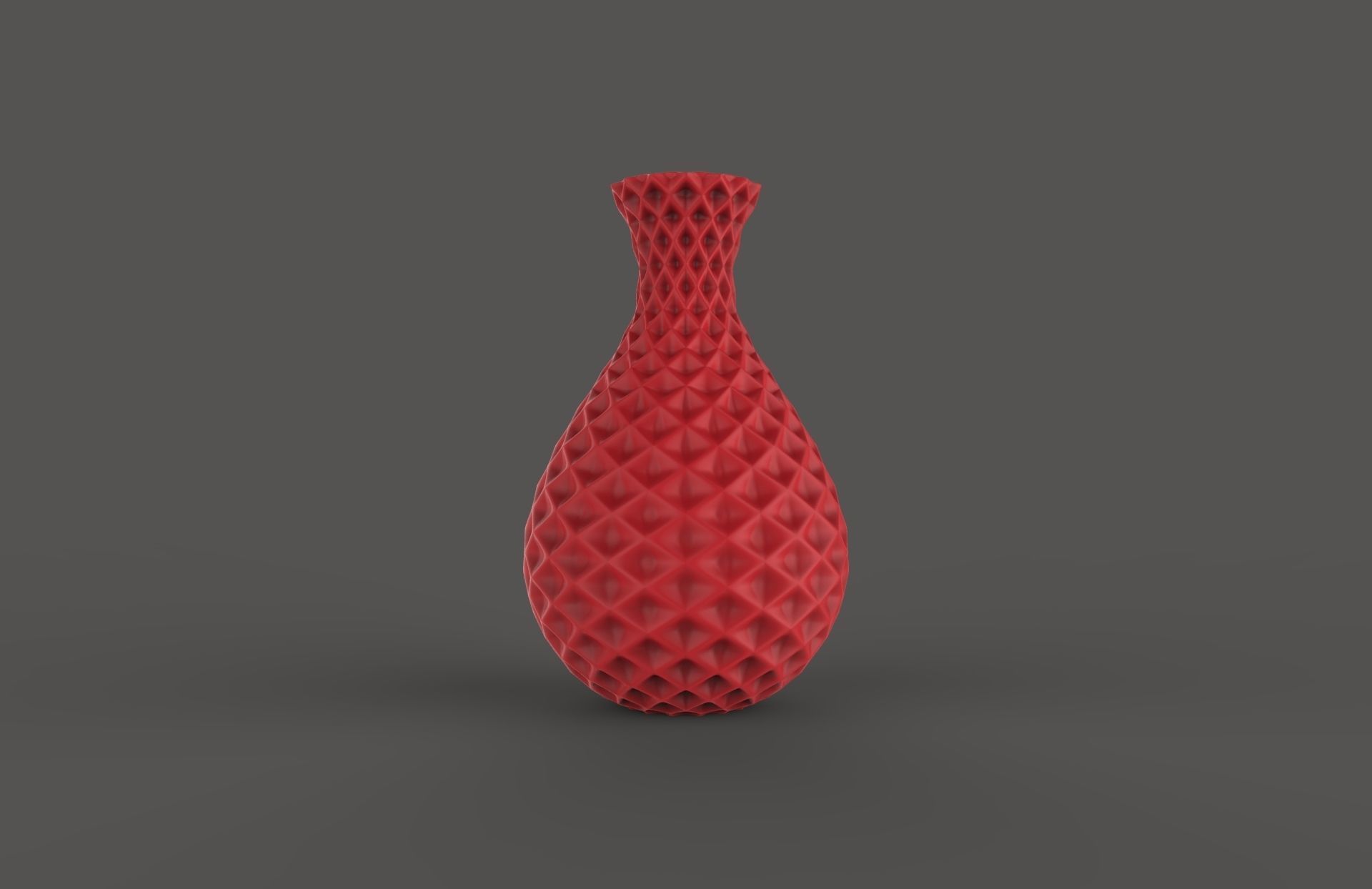 Flower vase 3D model 3D printable CGTrader
