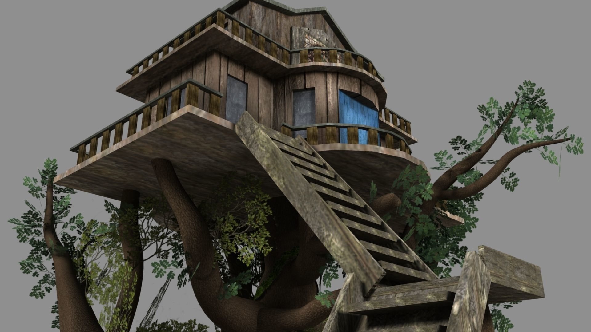 Tree House 3D model | CGTrader