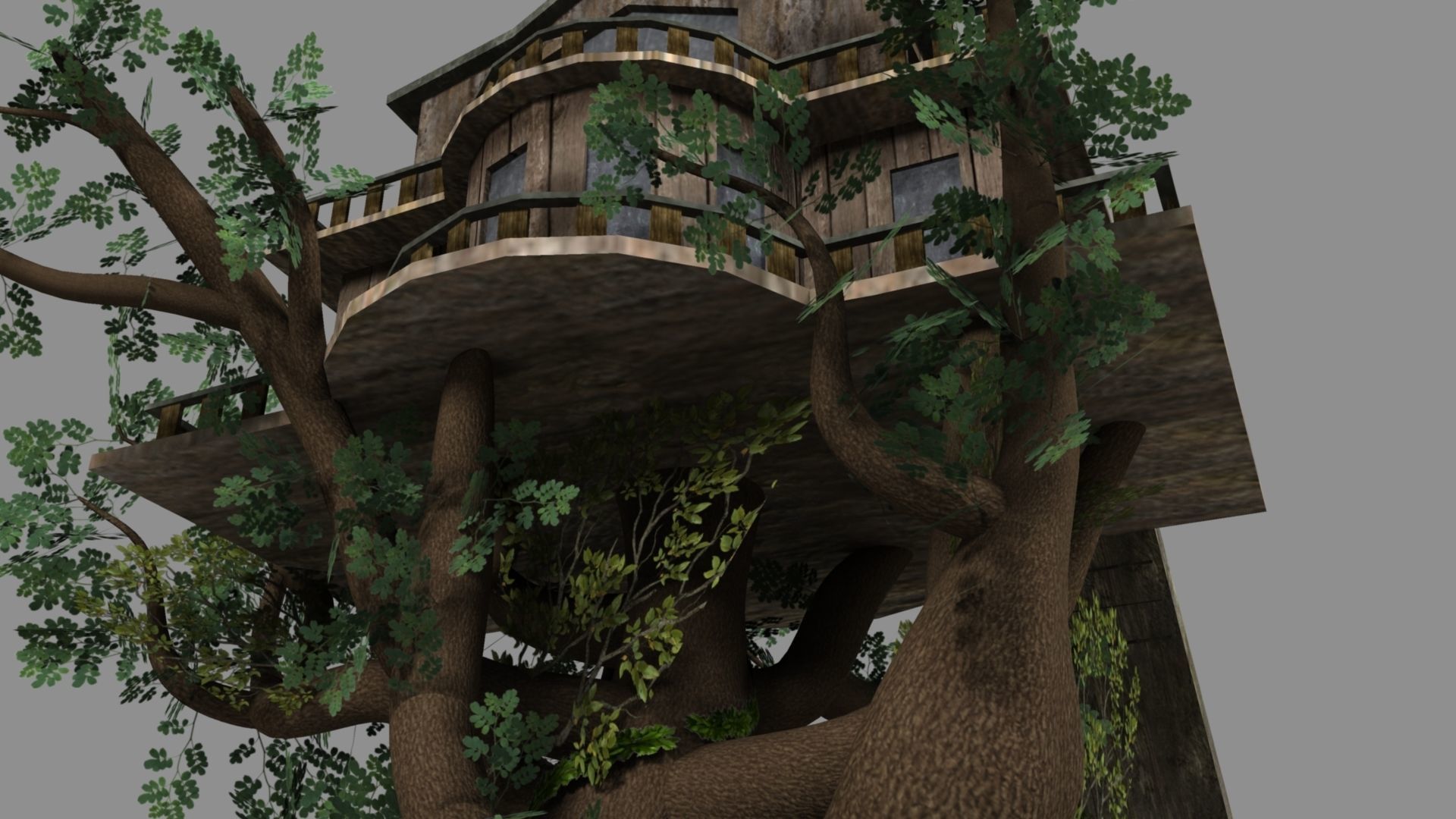 Tree House 3D model | CGTrader