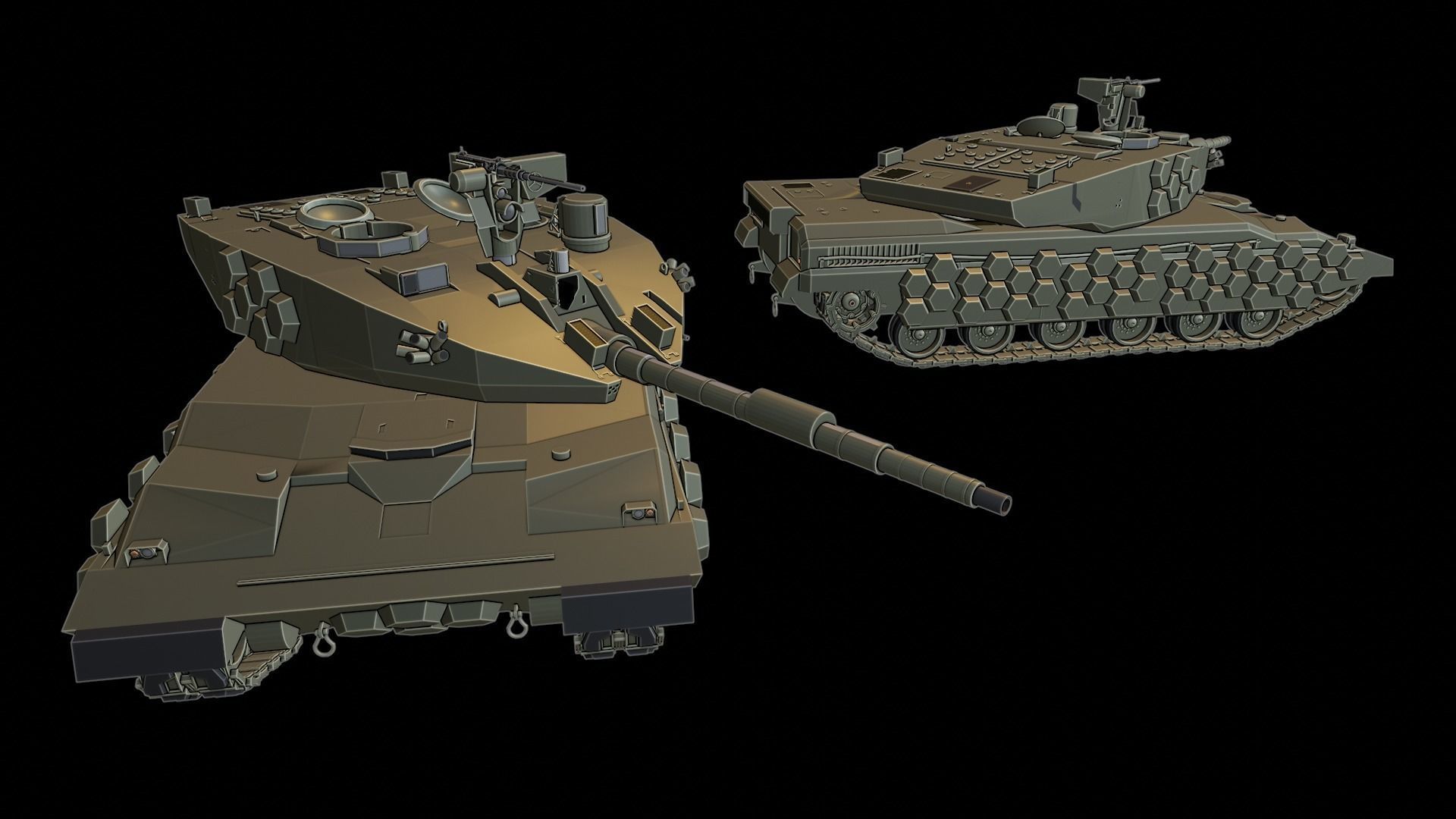 M8 A2 tanks 3D print model | CGTrader