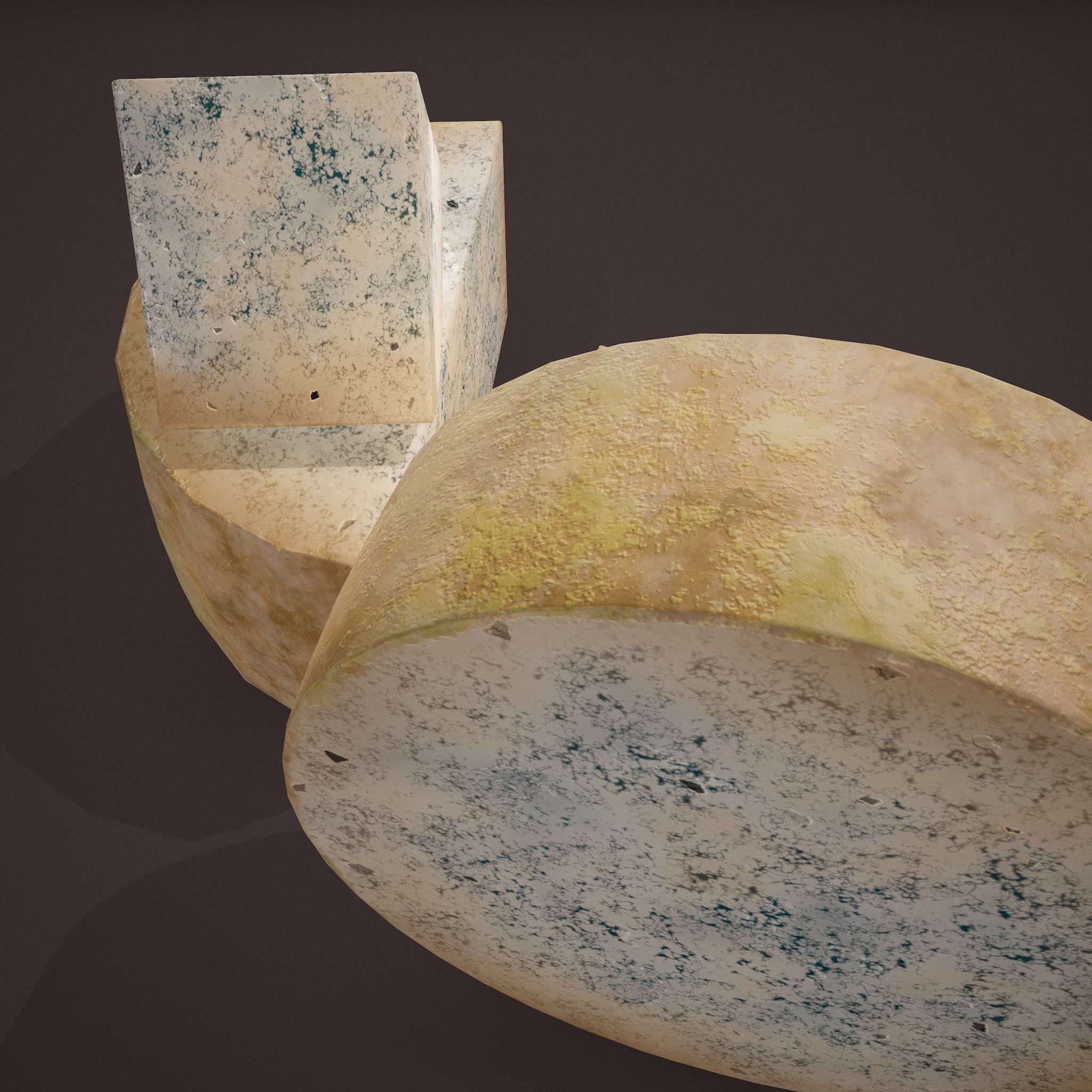 3D model Cheeses VR / AR / lowpoly CGTrader