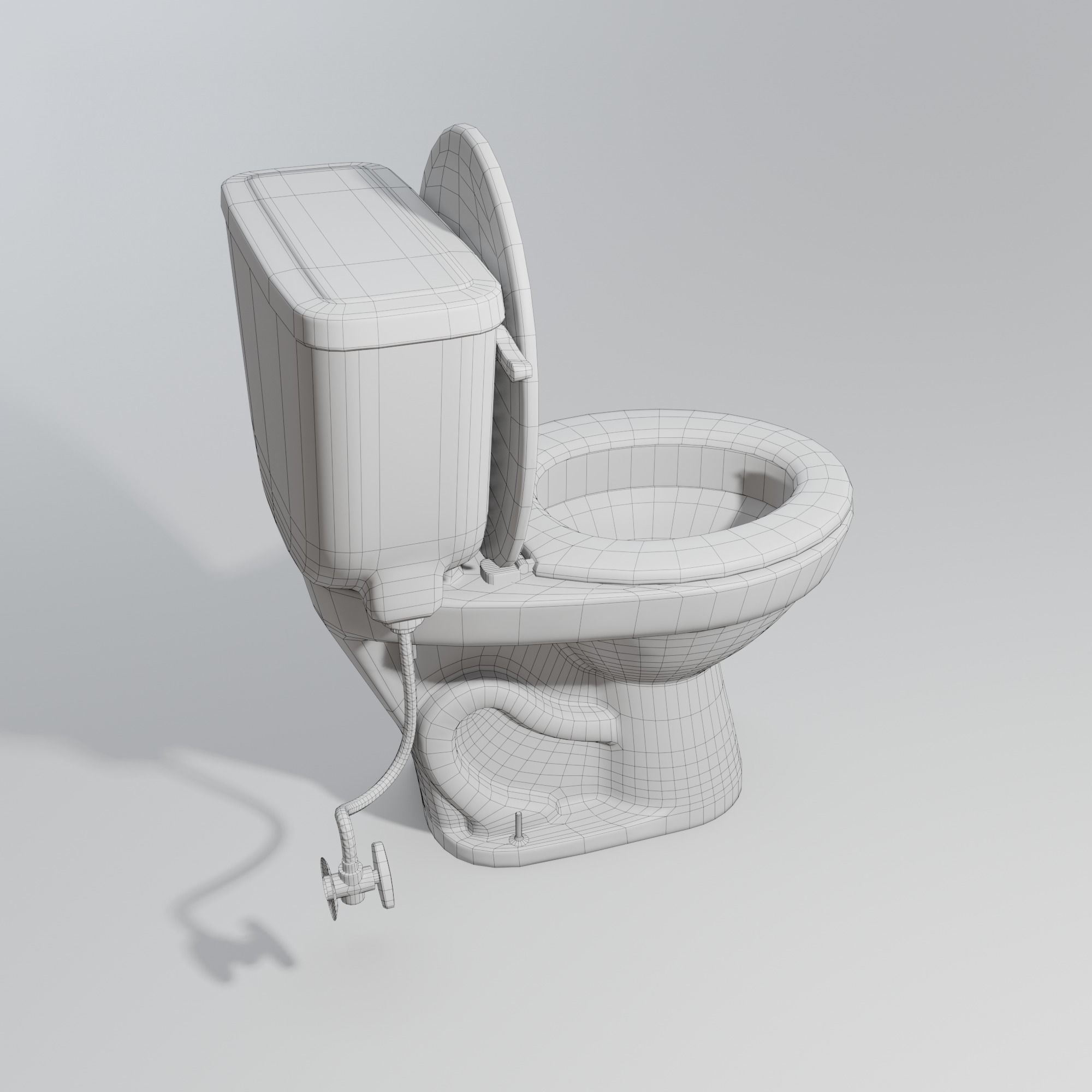 Toilet free VR / AR / low-poly 3D model | CGTrader
