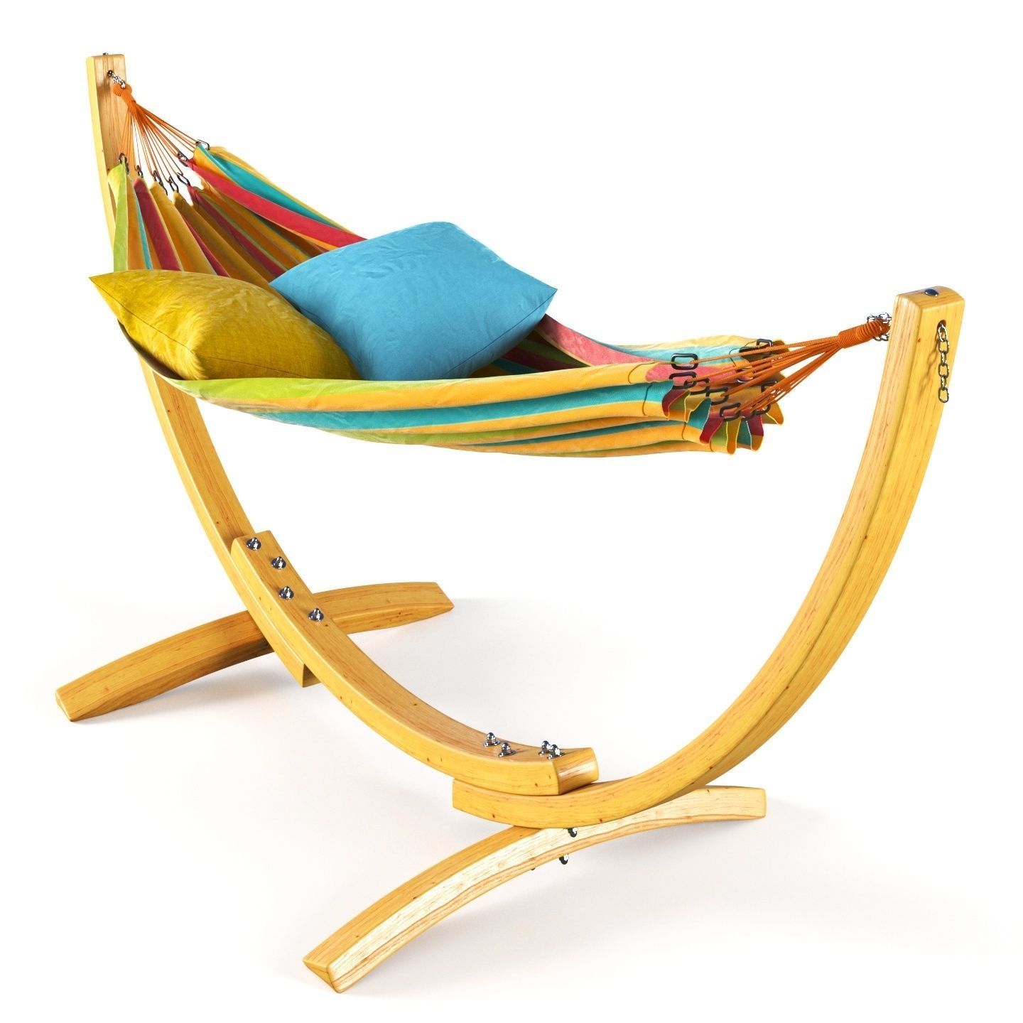 Hammock in stand