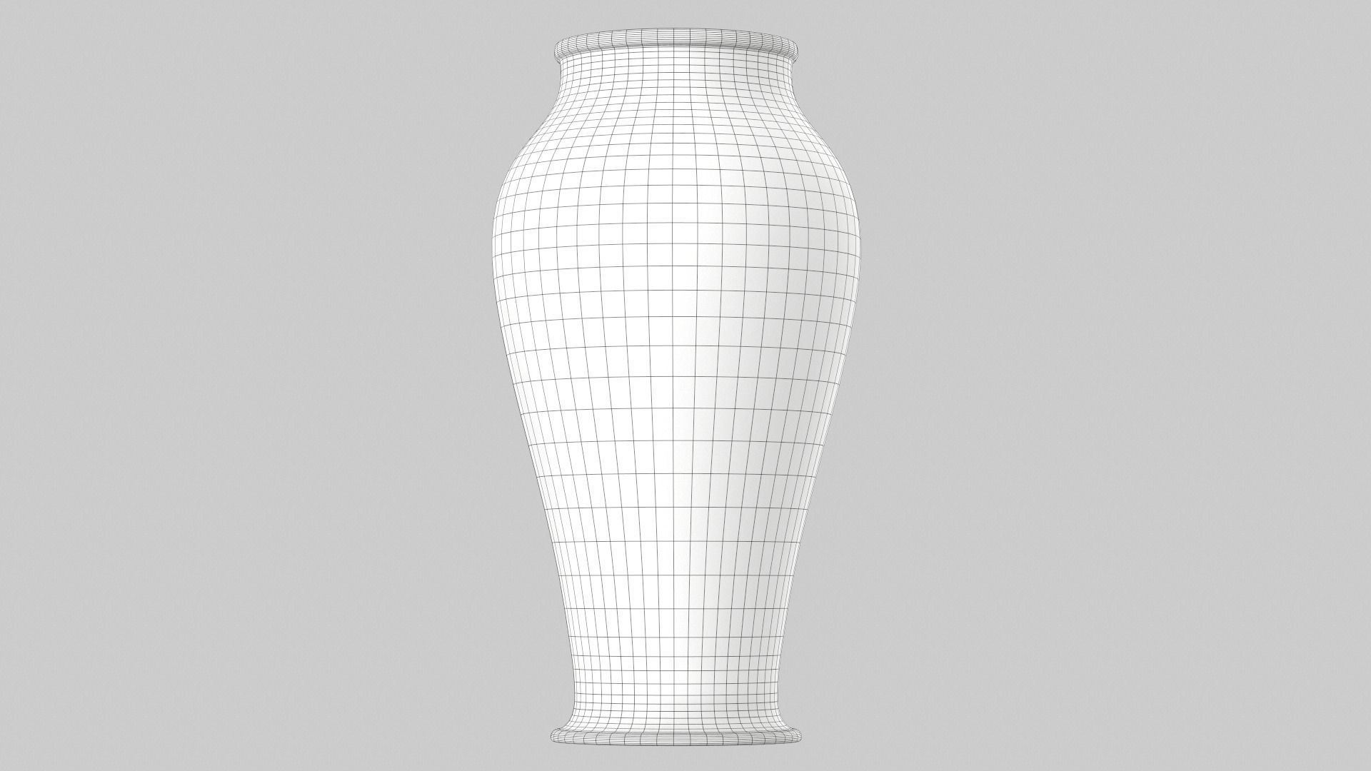 Blue vase 3D model CGTrader