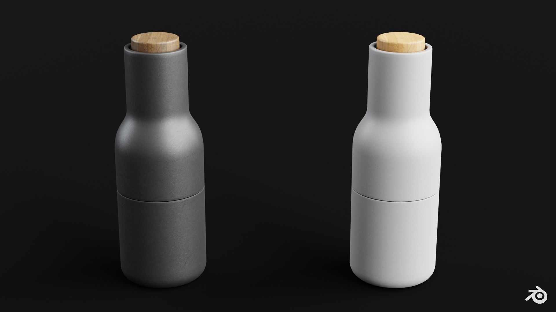 Download 3D model Plastic Bottles with Wooden Caps | CGTrader Yellowimages Mockups