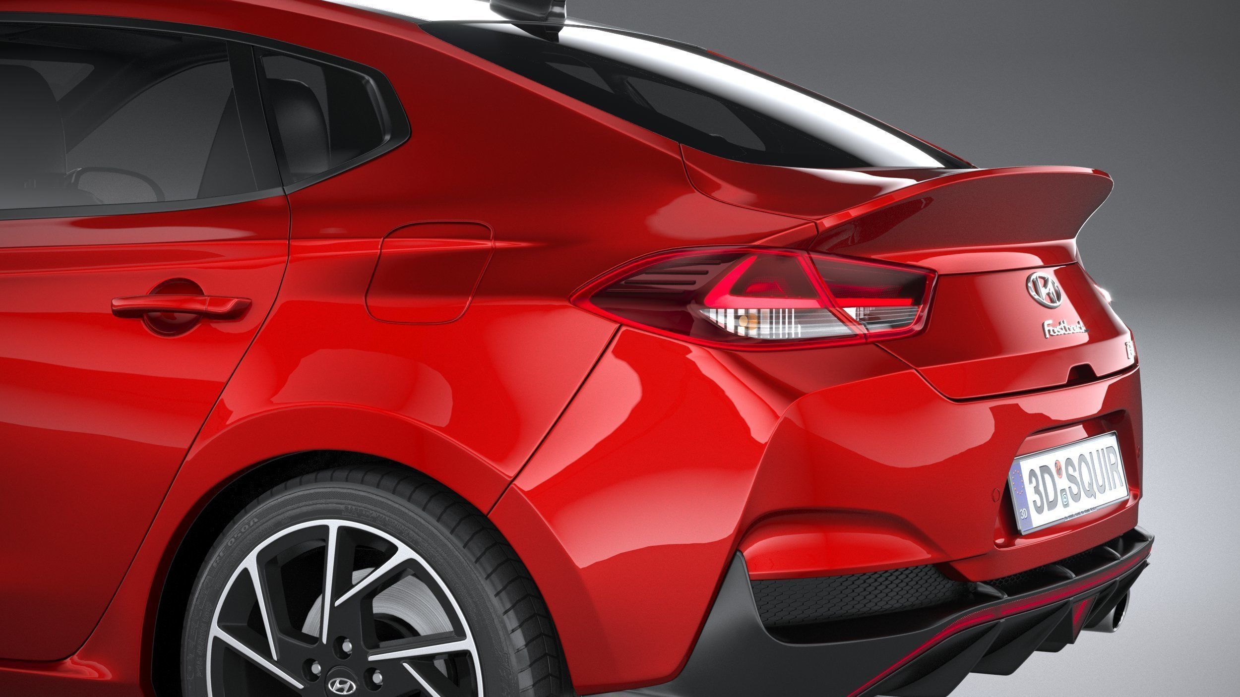 Hyundai i30 Fastback N-line 2020 3D model | CGTrader