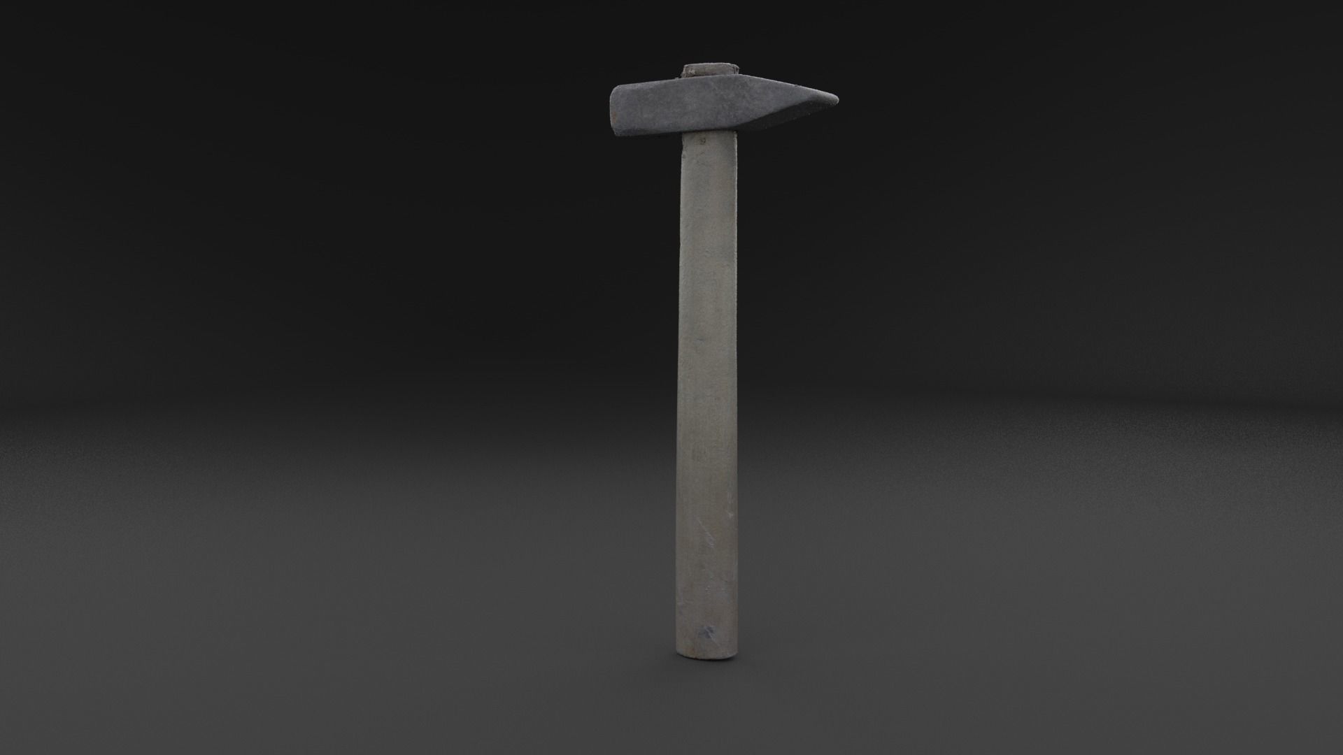 Scanned Old Damaged Hammer RAW SCAN