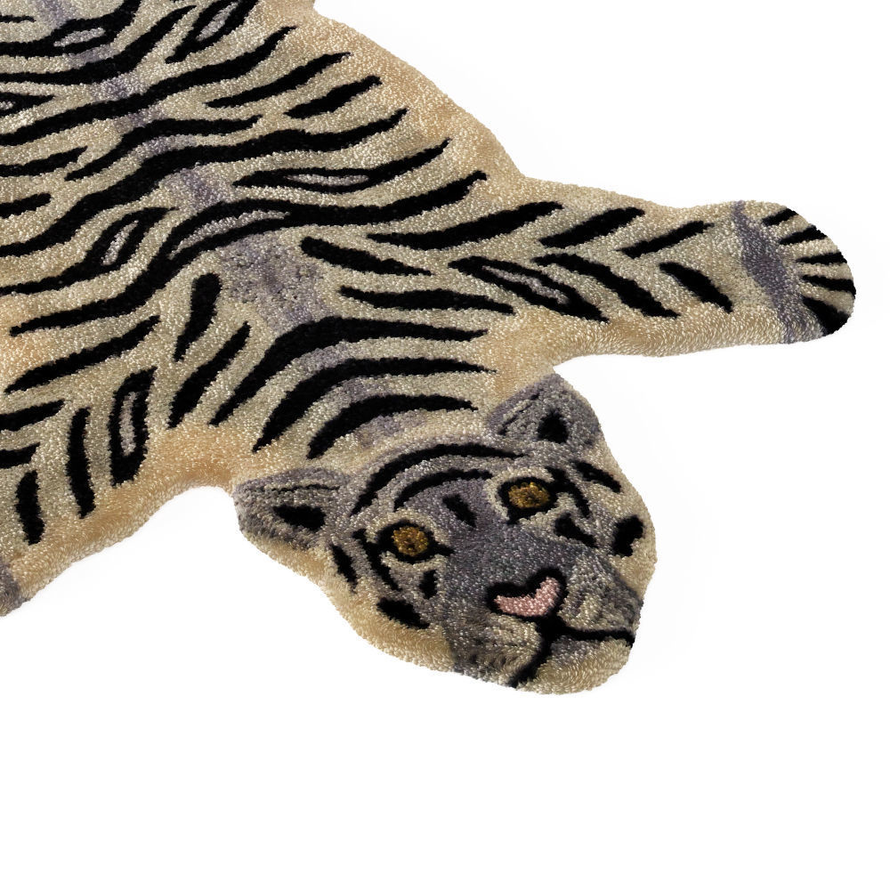 Bengal Tiger Rug 3D model CGTrader