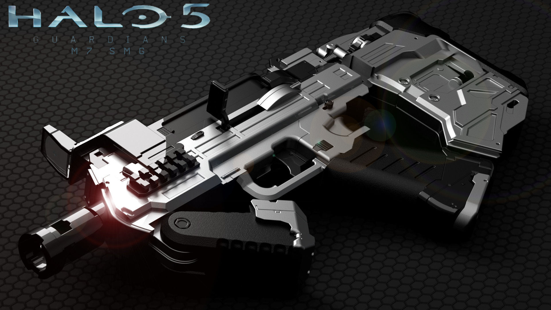 Halo 5 SMG 3D Model 3D printable STL - CGTrader.com
