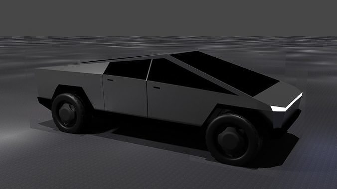 CyberTrack Tesla  3D model