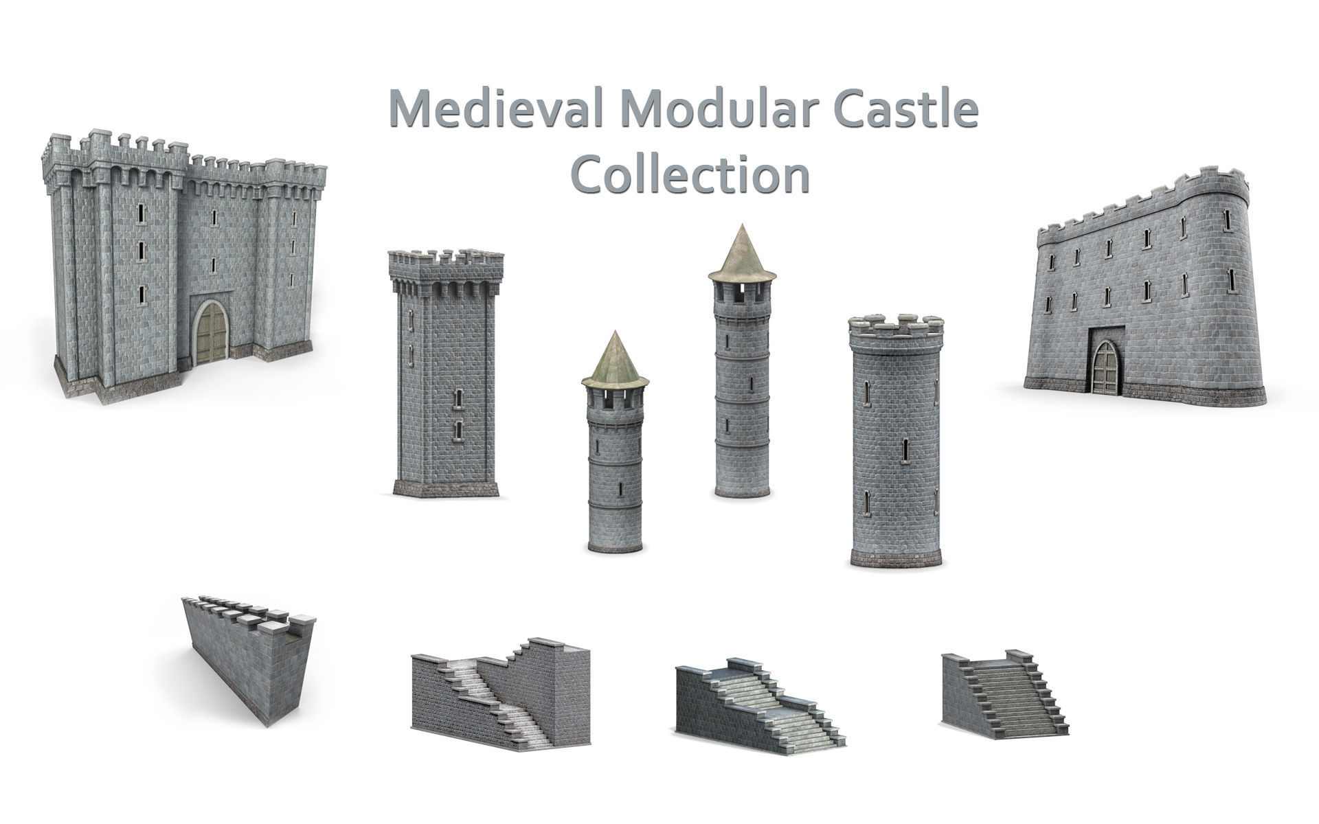 Medieval Modular Castle Collection