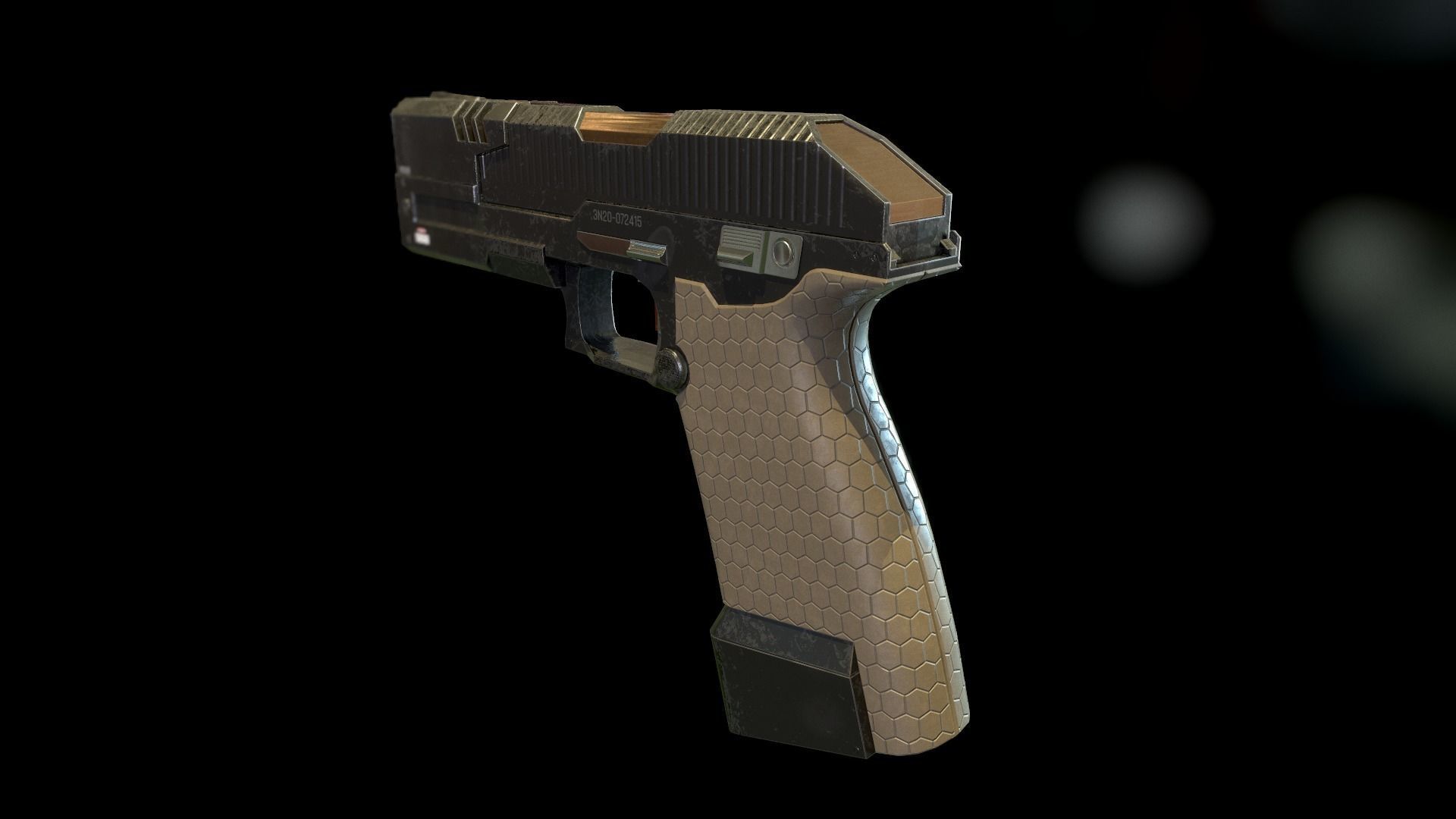3D model P2020 Pistol from Apex Legends VR / AR / lowpoly CGTrader