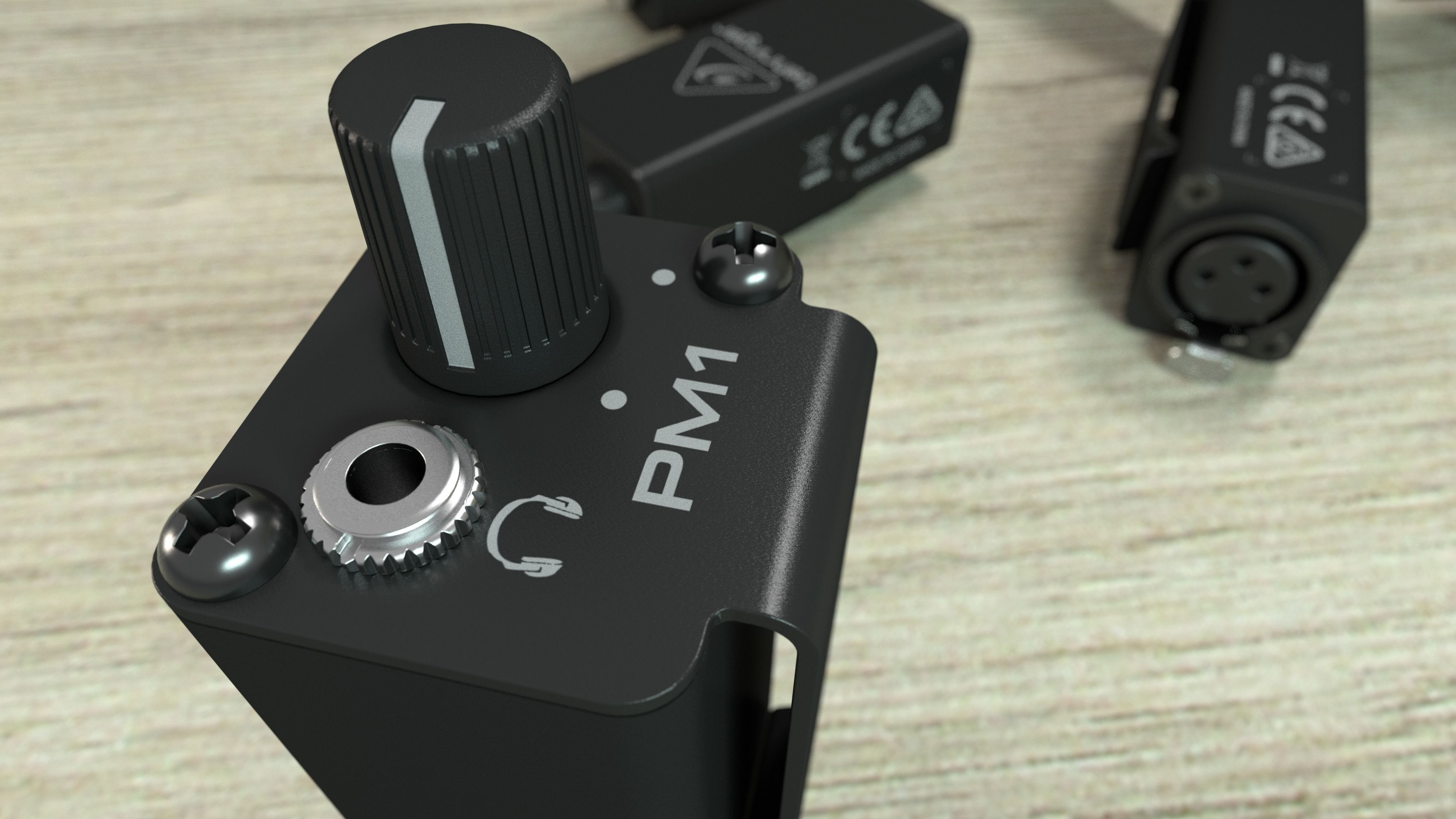 Behringer PM1 Personal InEar Monitor BeltPack 3D model CGTrader