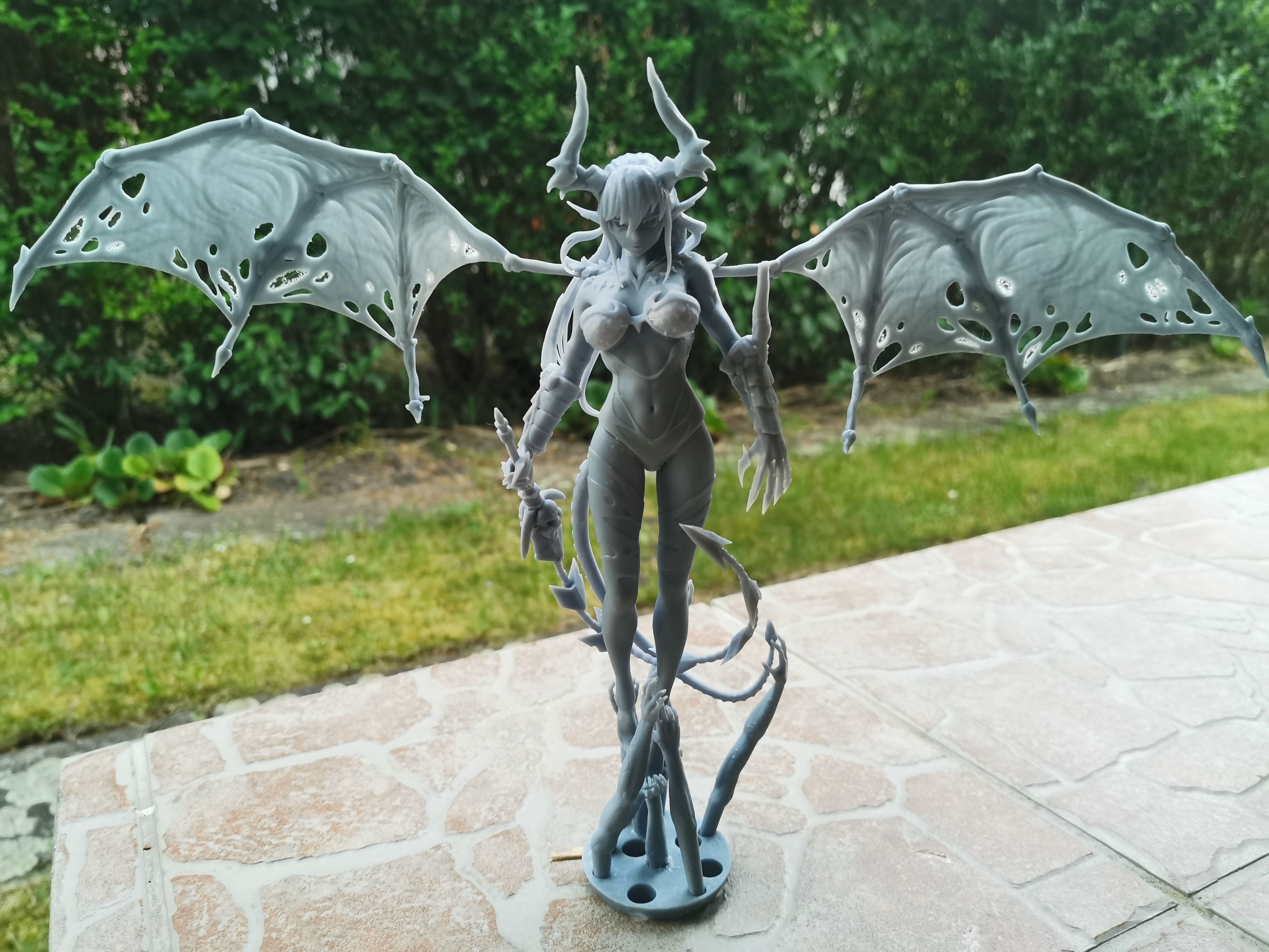Demon Girl 3D model 3D printable | CGTrader