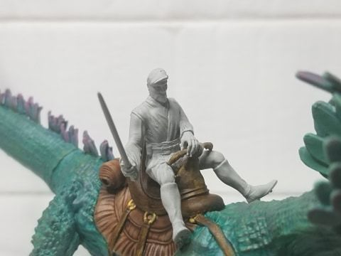 Galactic Raptor With Rider 3D model 3D printable | CGTrader