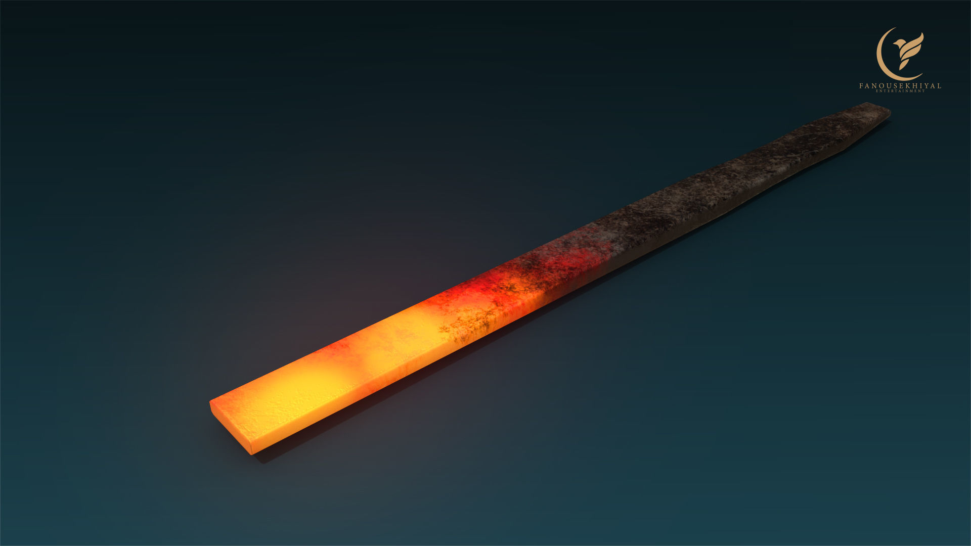 Heated Iron 3D asset CGTrader