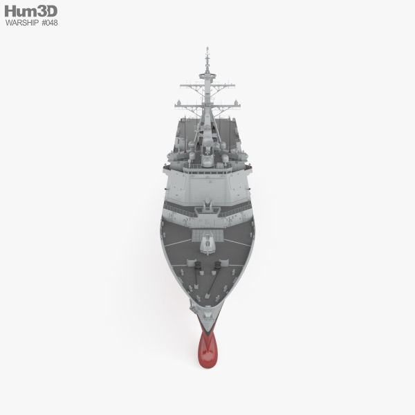 Sejong the Great-class destroyer 3D model | CGTrader