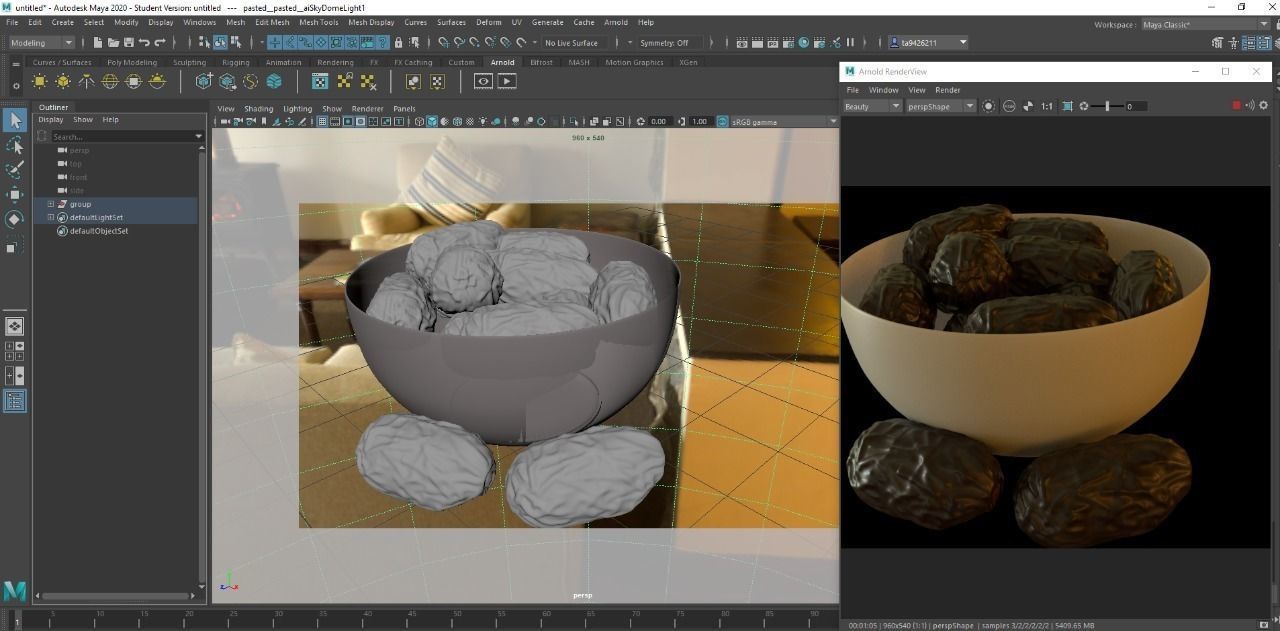 3d date model