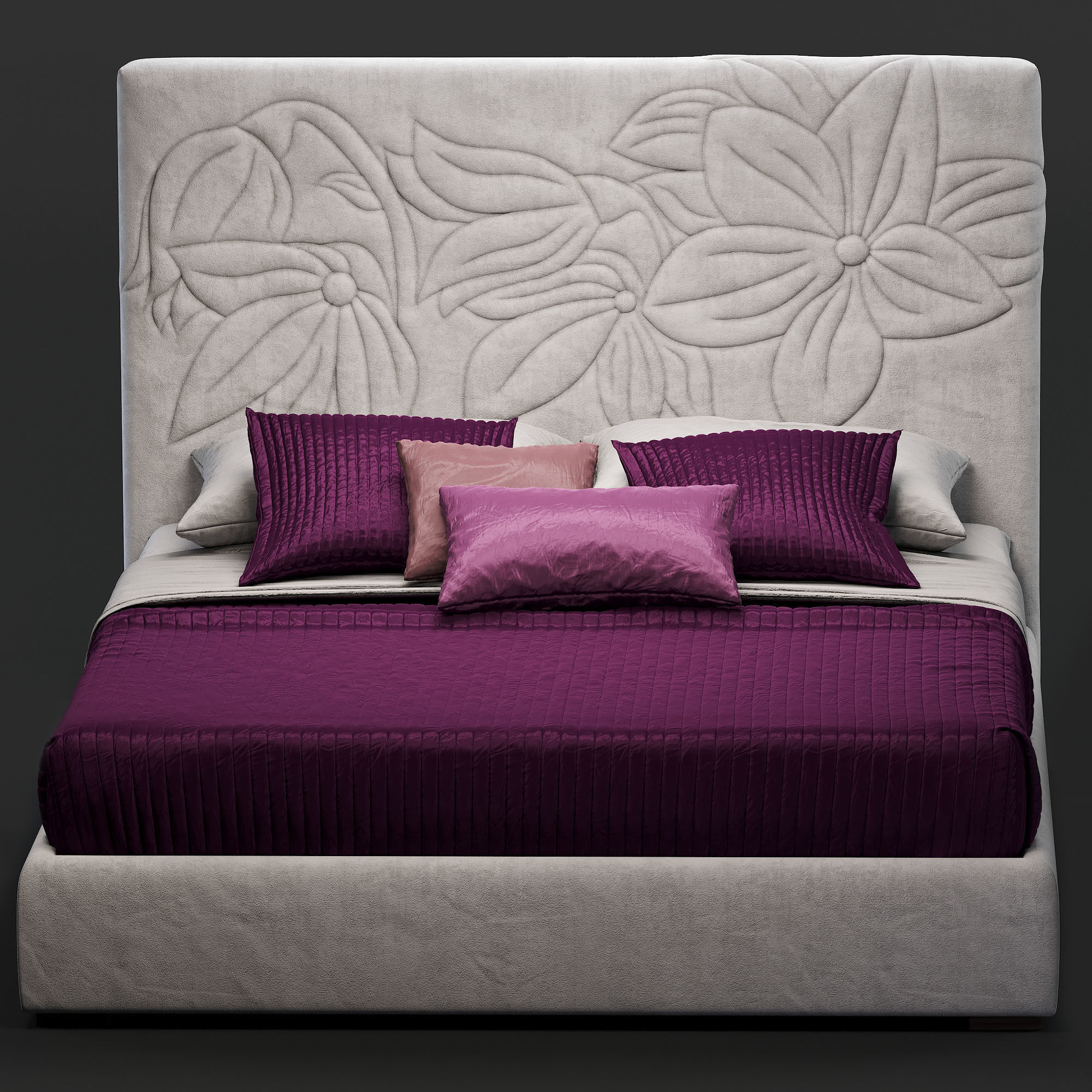 MILANO BEDDING Bed Mauritius 3D model CGTrader