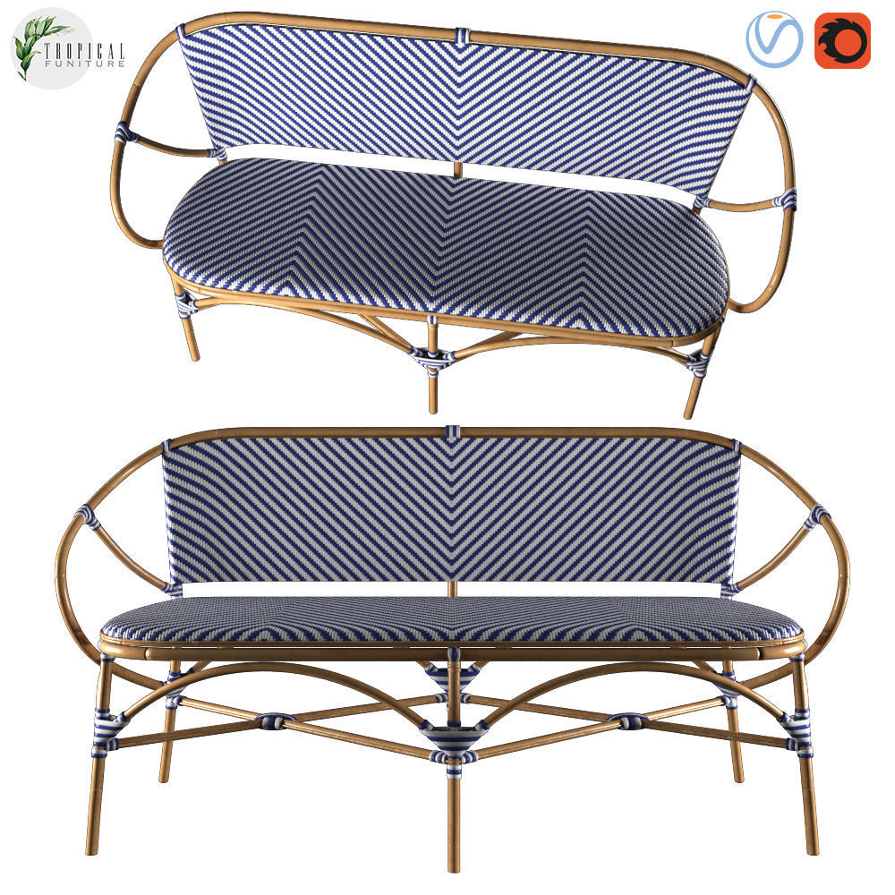 TROPICAL - Pearl Paris Bench