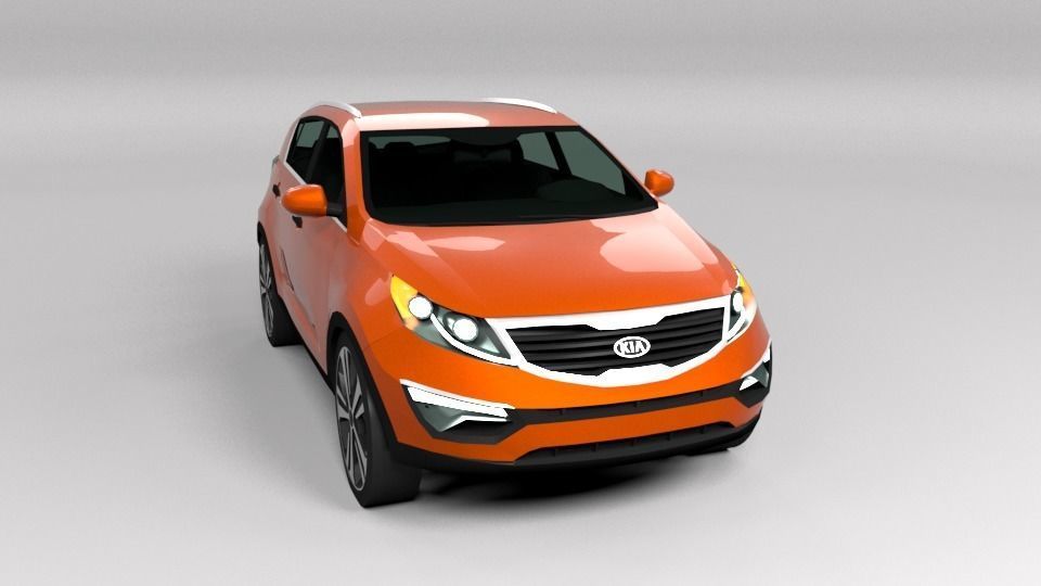 KIA SPORTAGE LOWPOLY