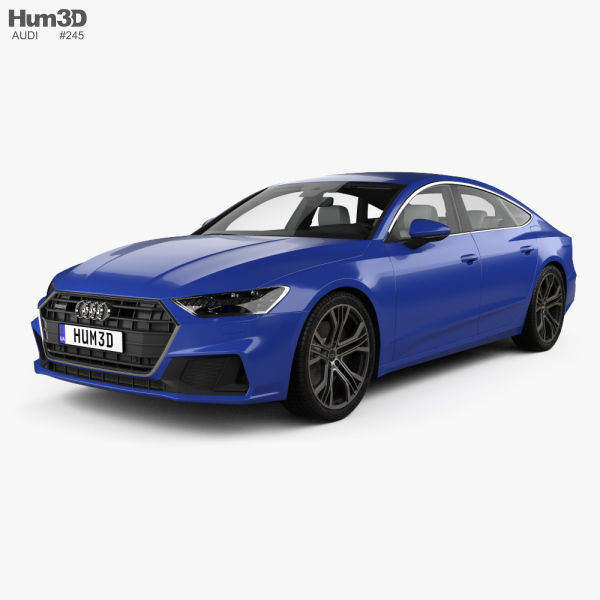 Audi A7 Sportback S-line with HQ interior 2018