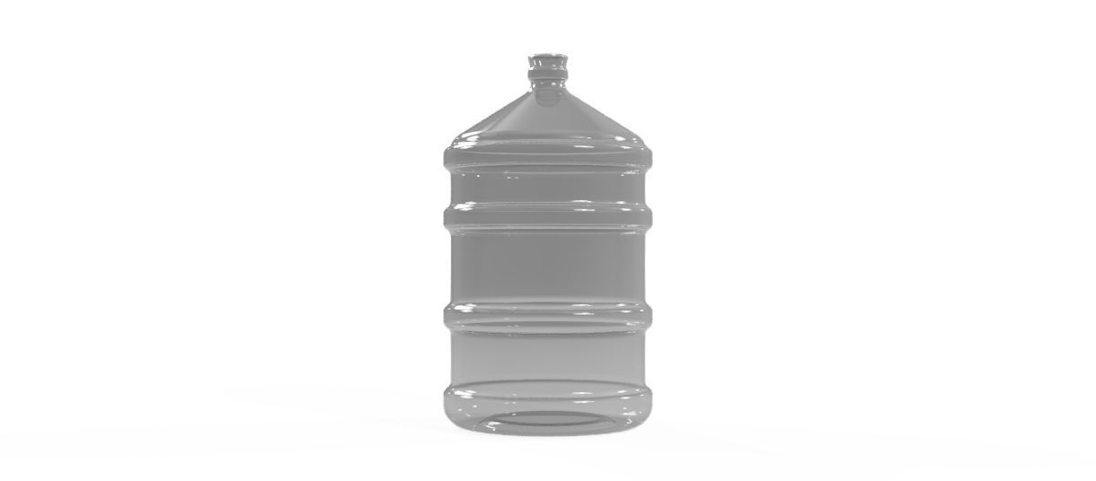 Gallon of water free 3D model CGTrader