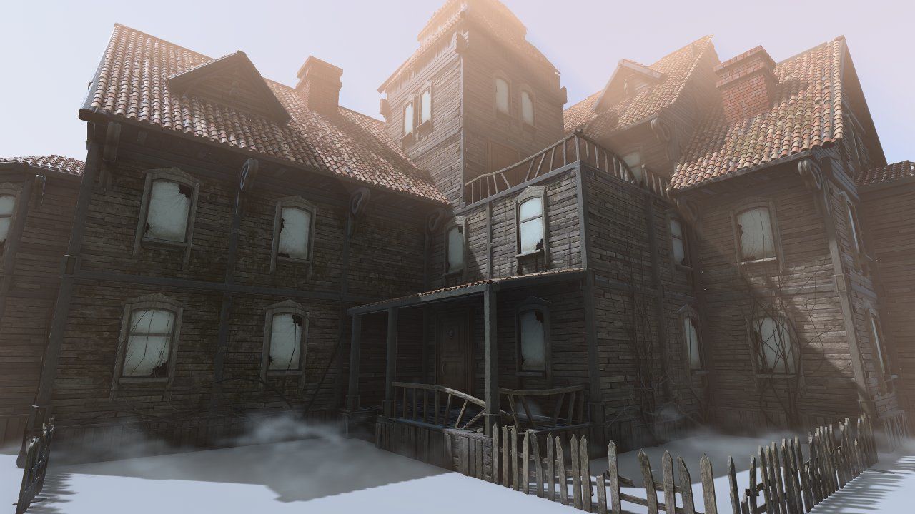 Old wooden house