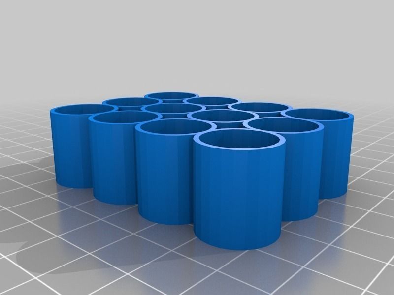 AA Battery Holder free 3D model 3D printable CGTrader